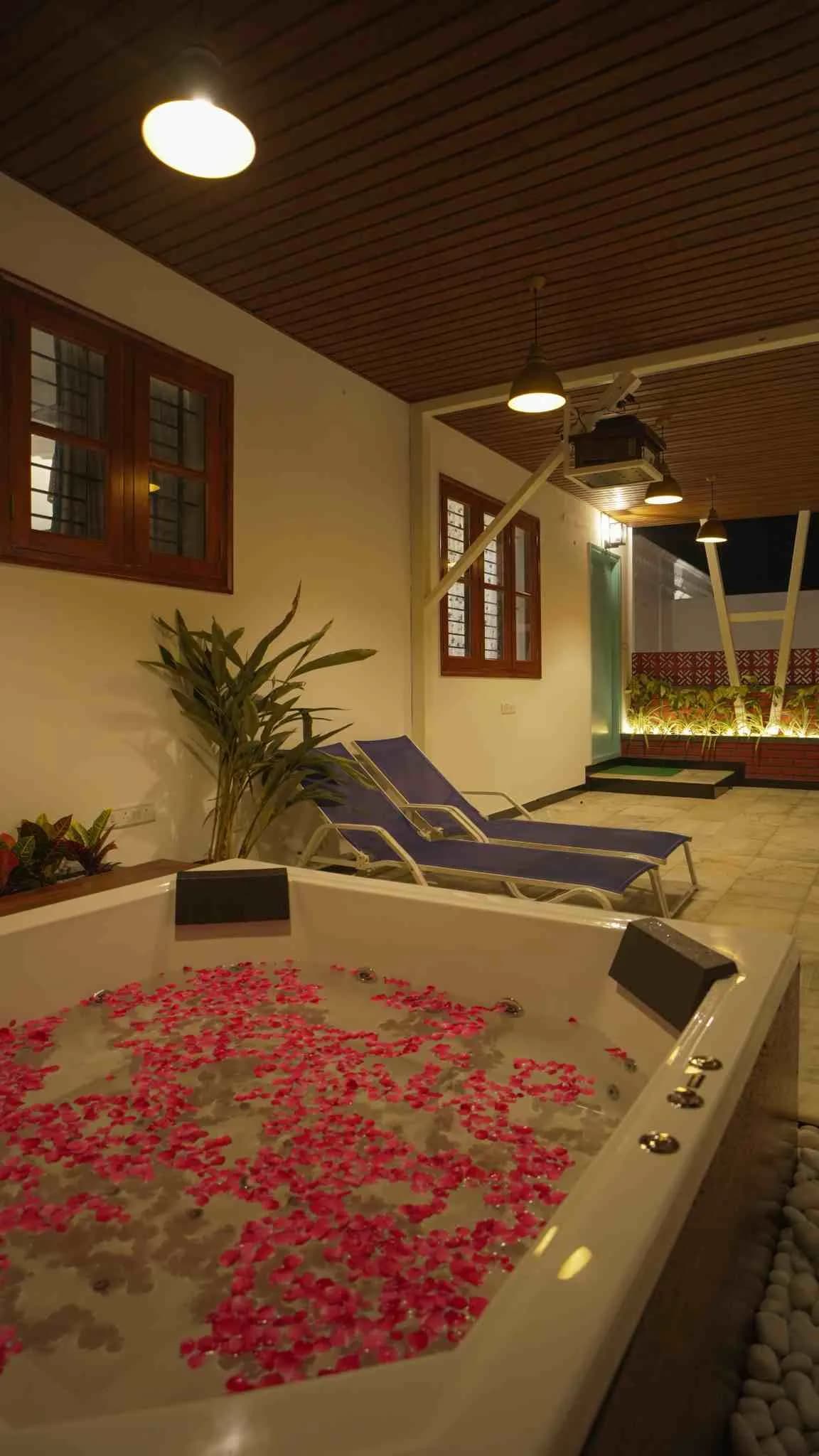 private jacuzzi